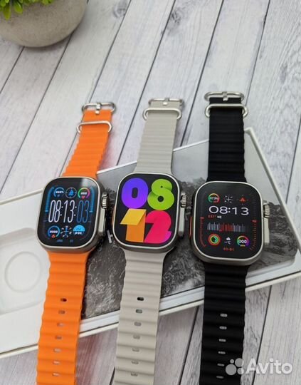 Apple Watch ultra 2 (Очень плавное меню) 90гц