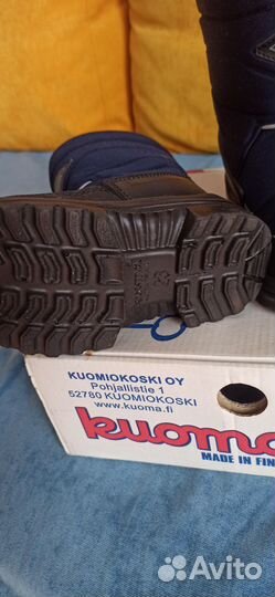 Сапоги зимние детские 23