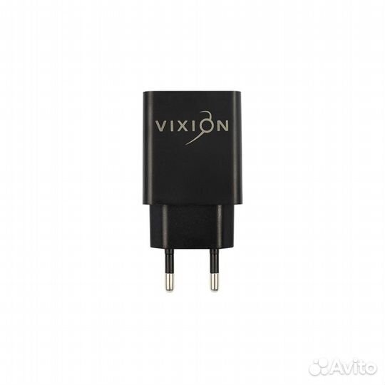 Блок питания vixion L7c 2xUSB 2.1A+Type-C черный