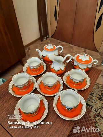 Чайный сервиз фарфор СССР