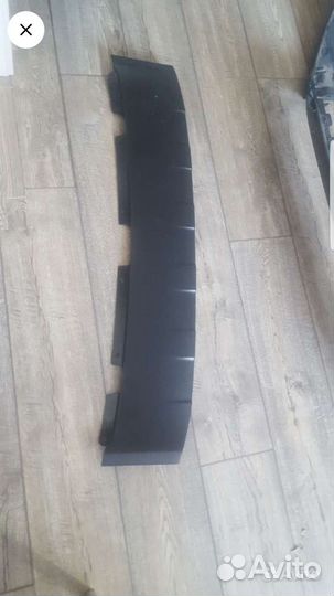 Накладка нижняя на передний бампер бмв Х3