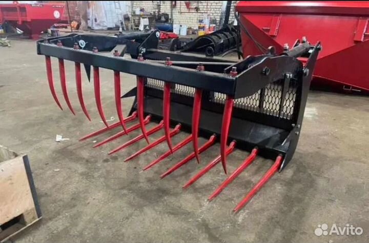 Захват челюстной на телескопический погрузчик