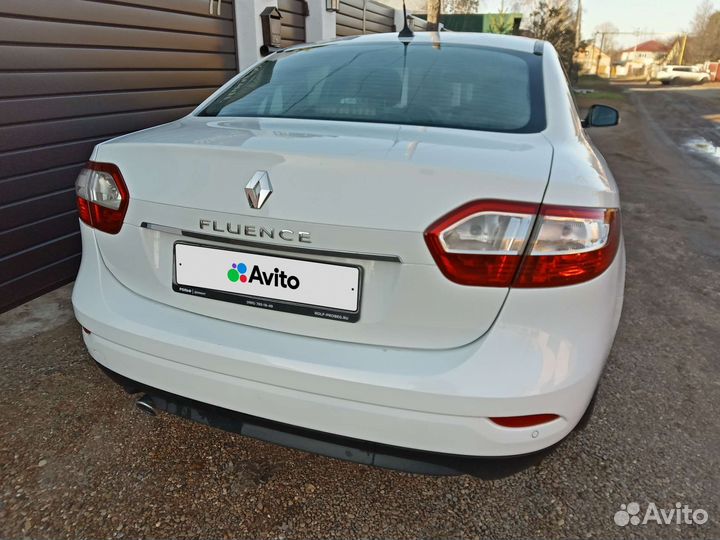 Renault Fluence 2.0 CVT, 2012, 215 500 км
