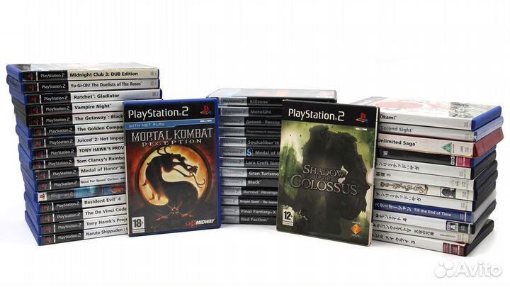 Игры для PS2 в ассортименте
