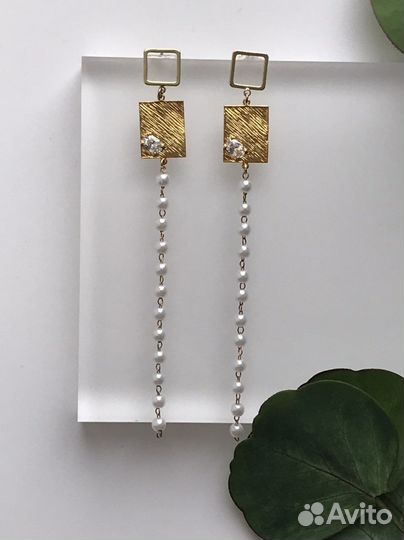 Серьги ручной работы