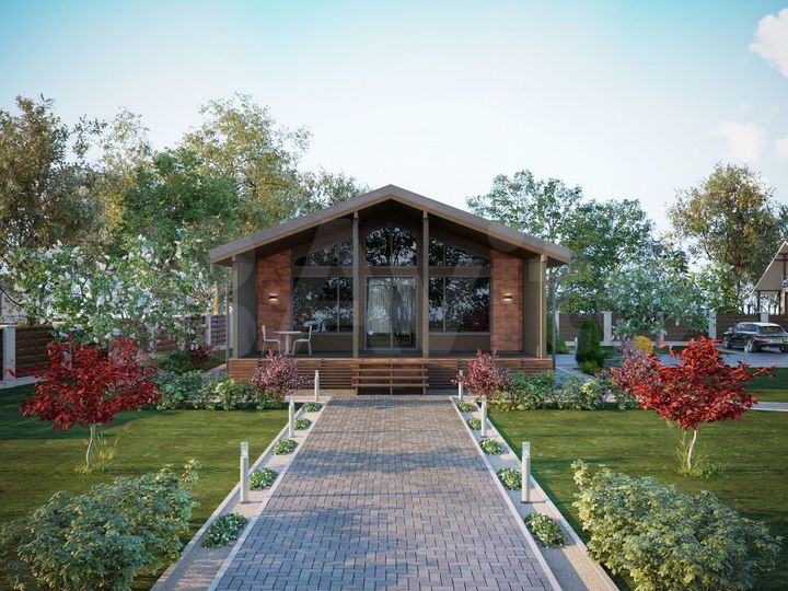 Дом 120 м² на участке 7,7 сот.