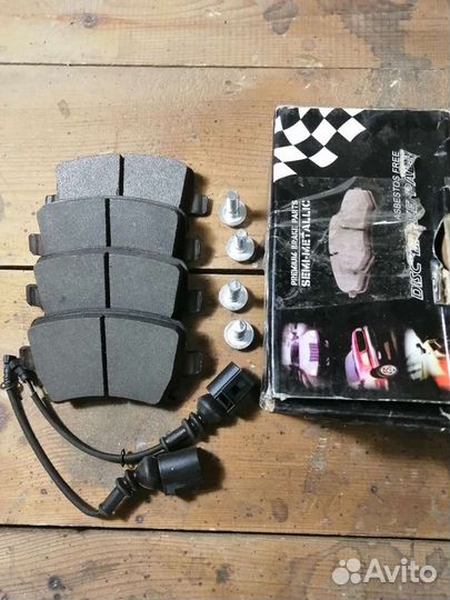 Колодки тормозные задние audi, volkswagen