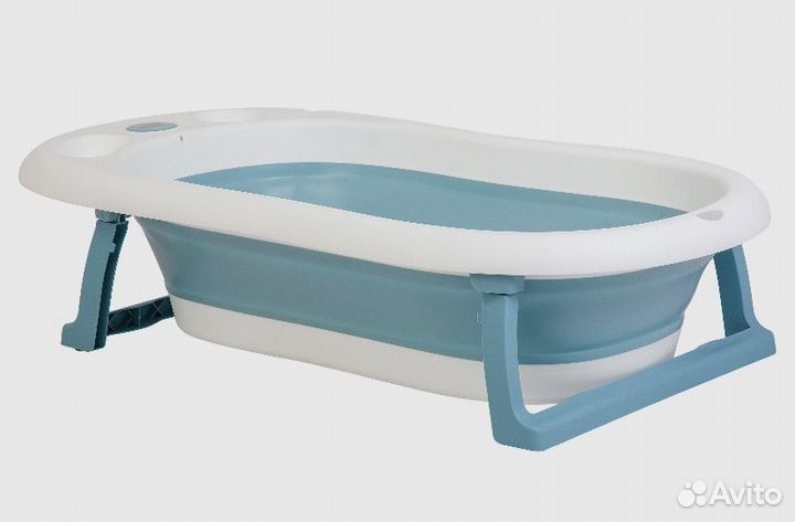 Ванночка для купания складная с матрасиком