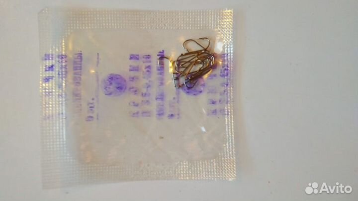 Крючки рыболовные