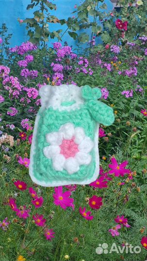 Мешочек ручной вязки