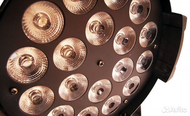 Светодиодный прожектор, rgbwa 18х10w, Bi Ray