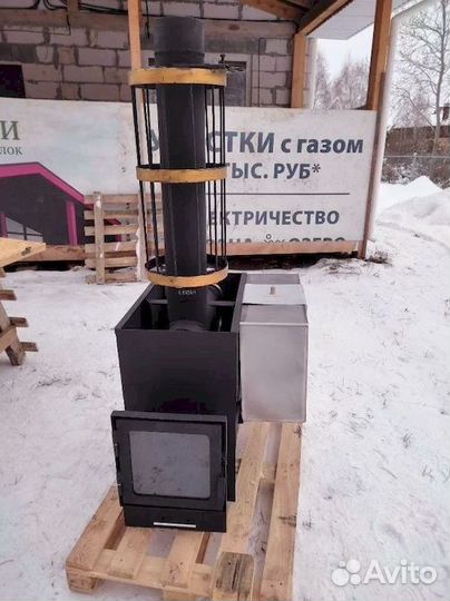 Банная печь Эконом 600 мм толщина 9мм