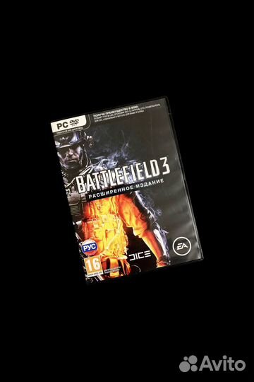Battlefield 3 расширенное лицензия Россия DVD-box