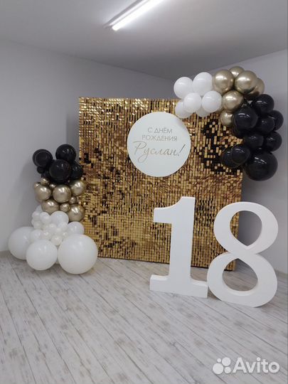 Фотозона на праздник Оформление шарами