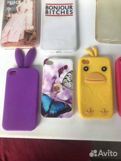 Чехлы на айфон 4,6,8+