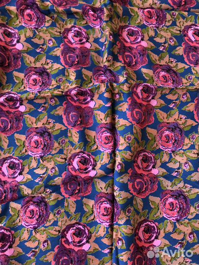 Ткани СССР шелк и хлопок