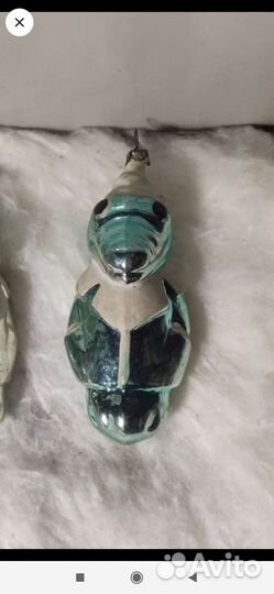 Елочные игрушки СССР крокодил Гена