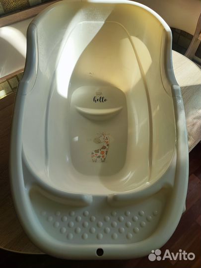 Детская ванночка для купания с горкой