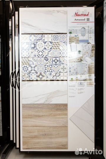 Керамическая плитка New Trend Artwood WT36AOD08 настенная 30х60