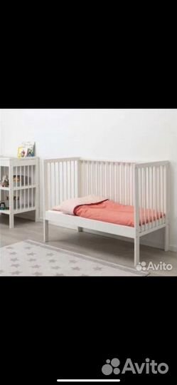 Кроватка IKEA Гулливер 2 уровня