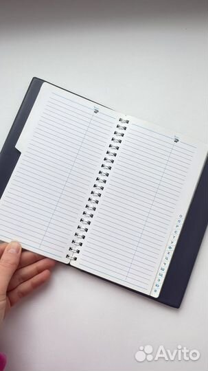 Записаная книжка на кольцах