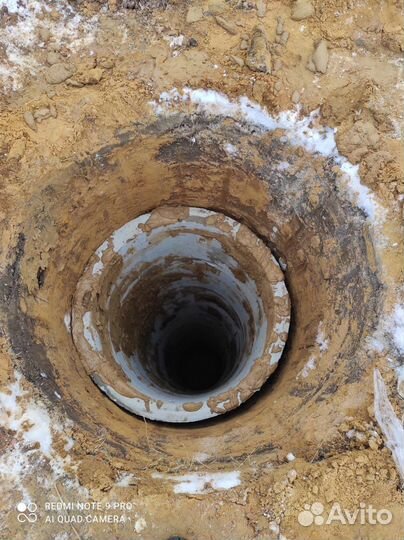 Бурение колодцев машиной.Бурение колодца за 1 день