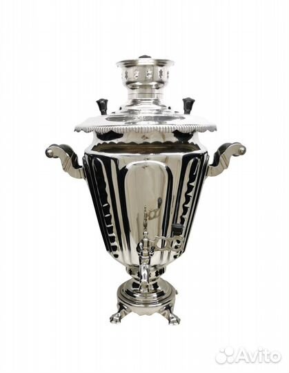 Новый самовар на дровах 5л Тульский завод Штамп