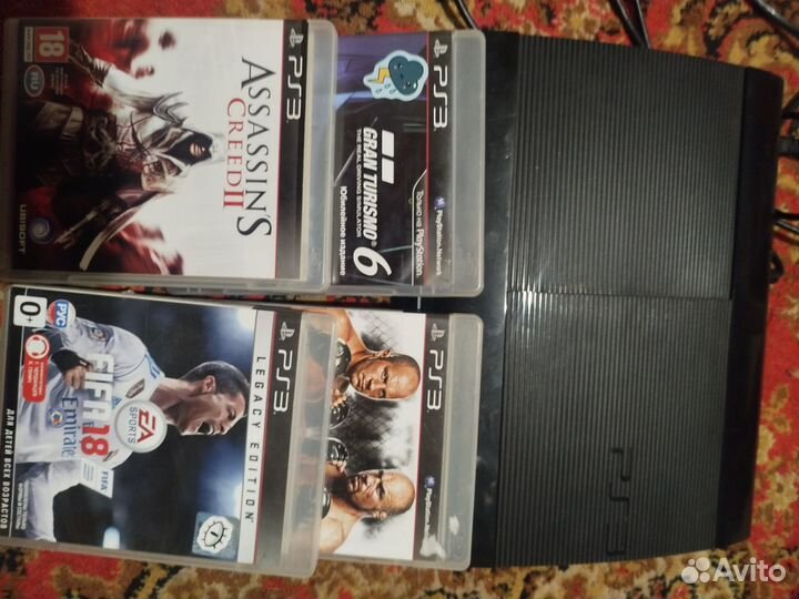 Игровая приставка ps3