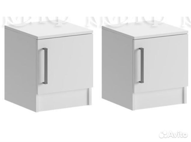 Тумбы прикроватные белые 2шт. Бася