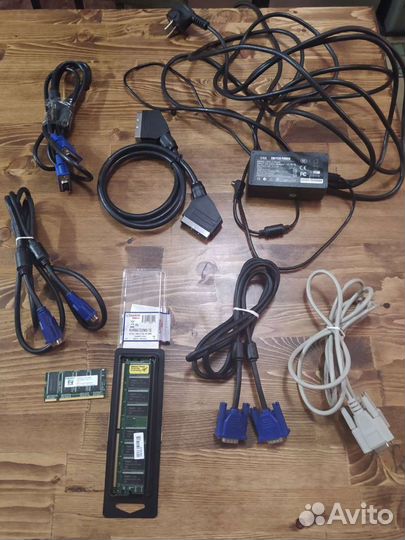 Адаптеры, ddr, кабели для ноута и компа