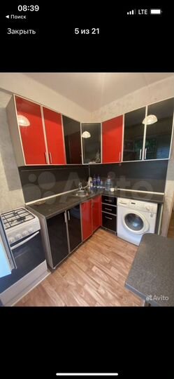 1-к. квартира, 34 м², 2/5 эт.