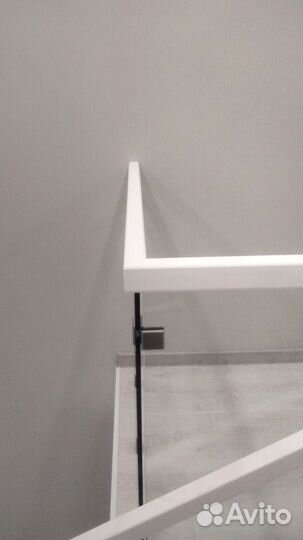 Стеклянные перила для лестниц