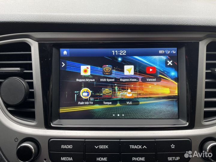 Штатное гу hyundai Solaris 2