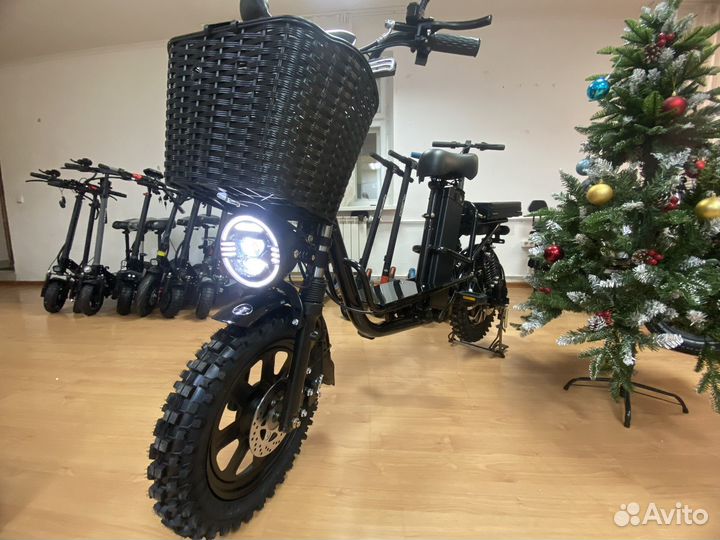 Электровелосипед Монстр Black Edition Pro 60V/25Ah