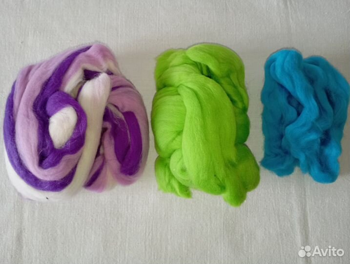 Шерсть для валяния 100 гр
