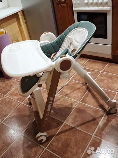 Стульчик для кормления happy baby berny v2