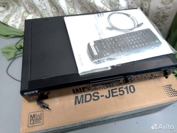 Mini Deck Sony MDS-JE 510