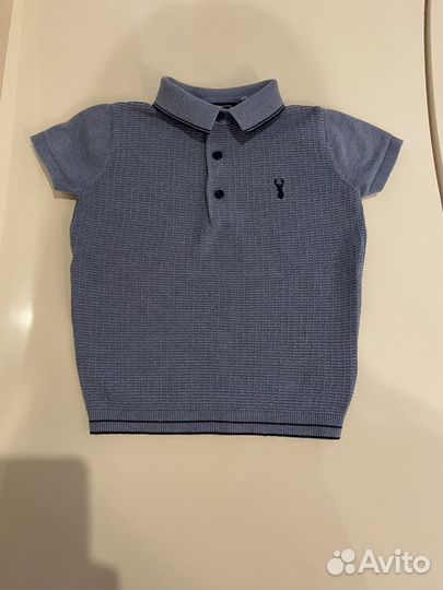 Джинсы с футболкой Next на мальчика на 2 года