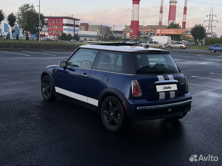 MINI Cooper 1.6 CVT, 2002, 255 000 км