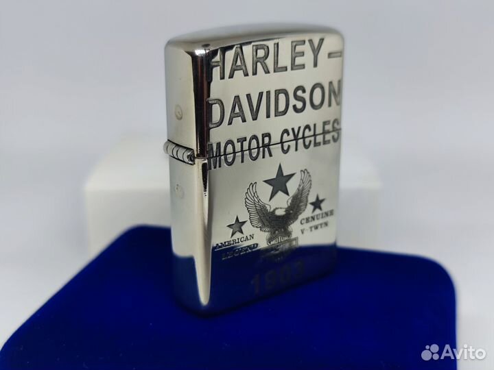 Зажигалка zippo armor Harley Davidson melchior