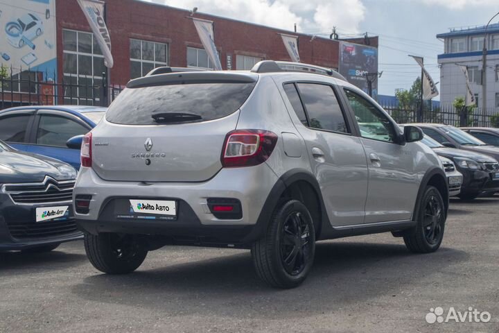 Renault Sandero Stepway 1.6 AT, 2017, 90 000 км