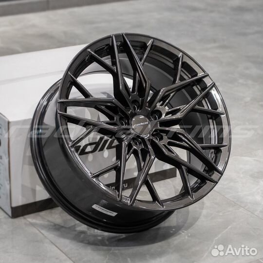 Radical WF-1 19x8.5 5x108 Diamond Dark Gunmetal