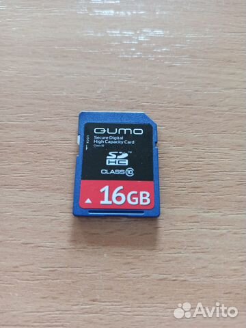 Карта памяти sdhc 16 GB class 10