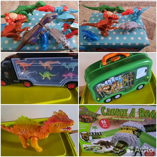 Игрушки динозавры