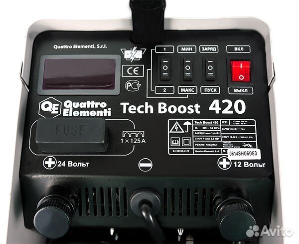 Пускозарядное устройство Tech Boost 420 (390А)