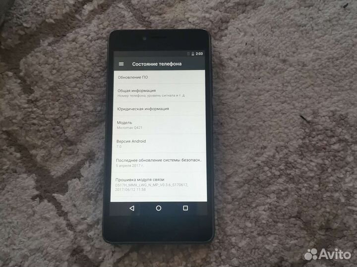 Micromax Q421, 8 ГБ