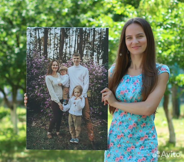 Портрет на холсте 40х60