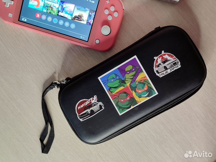 Nintendo switch lite с играми