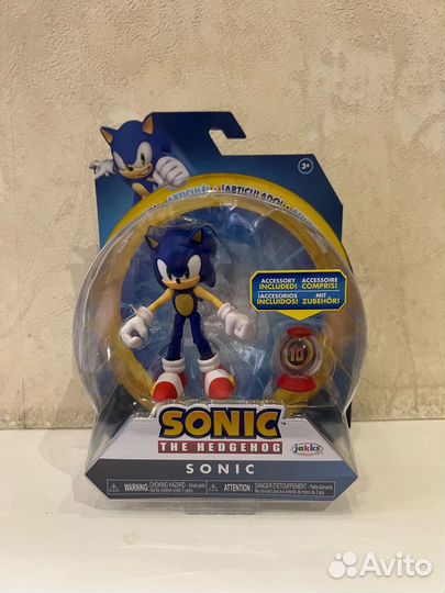 Jakks pacific sonic фигурка Соник Ёжик