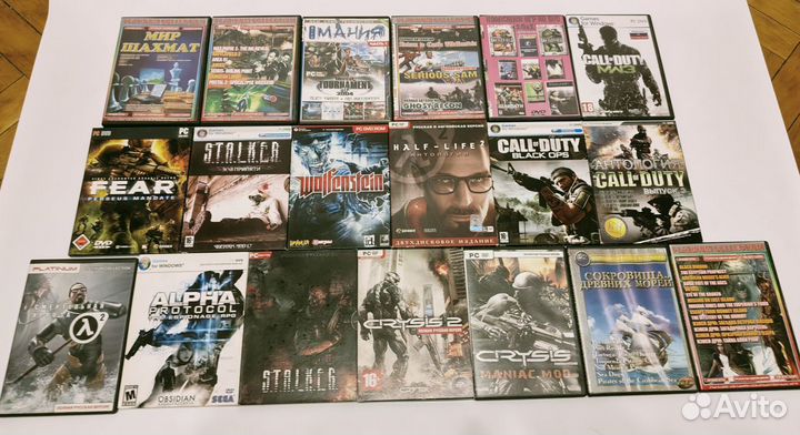 Компьютерные игры для PC cd games коллекция